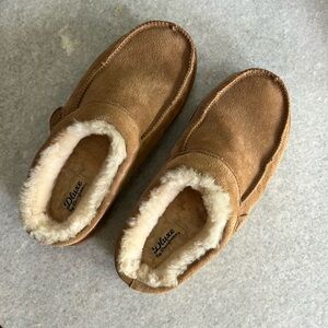 Dearfoams Men's Reed Genuine Suede Clog Indoor/Outdoor Slip On